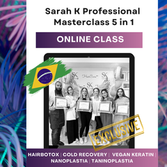 Professional Hair Treatment Training: Sarah K Masterclass 5 in 1 - Online Class