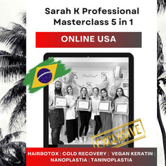 Professional Hair Treatment Training: Sarah K Masterclass 5 in 1 - ONLINE USA